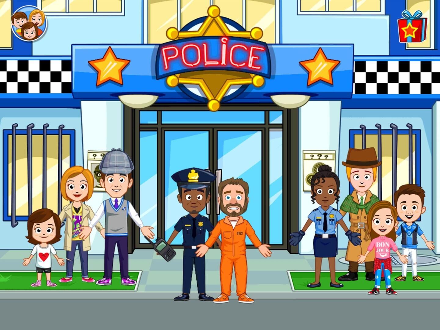 My Town: Police Station - Screenshot