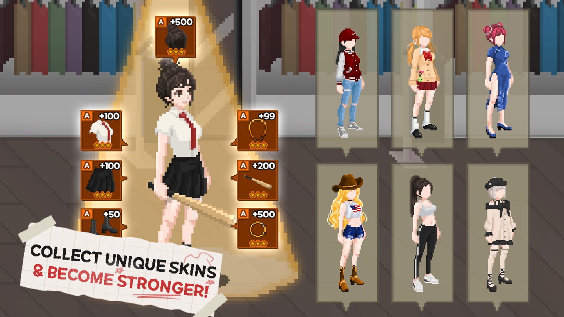 WorldDefence: Girls' Highschool - Screenshot