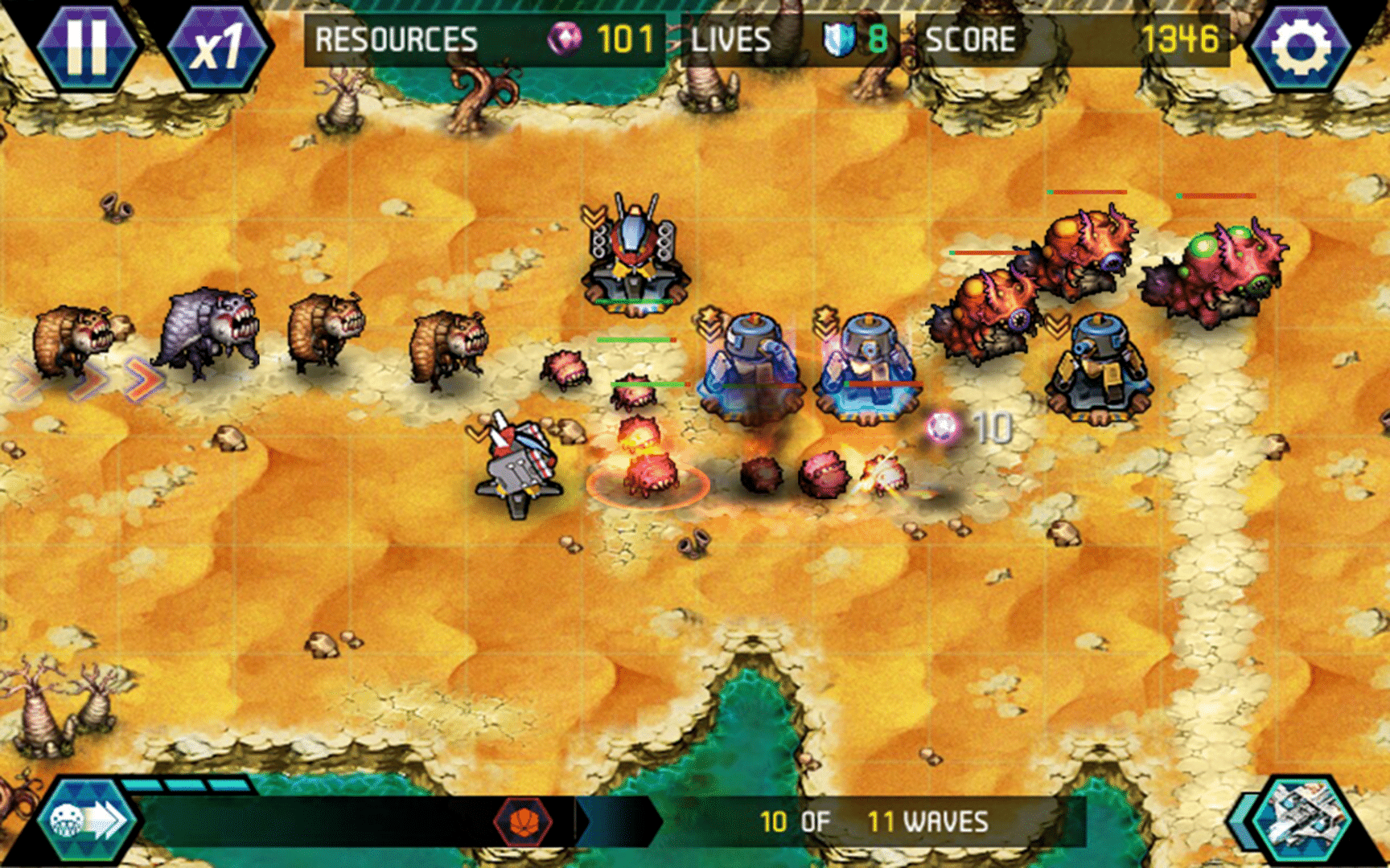 Tower Defense: Infinite War screenshot