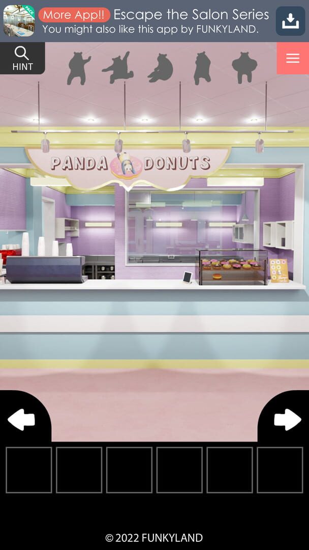 Escape the Panda Donuts - Screenshot