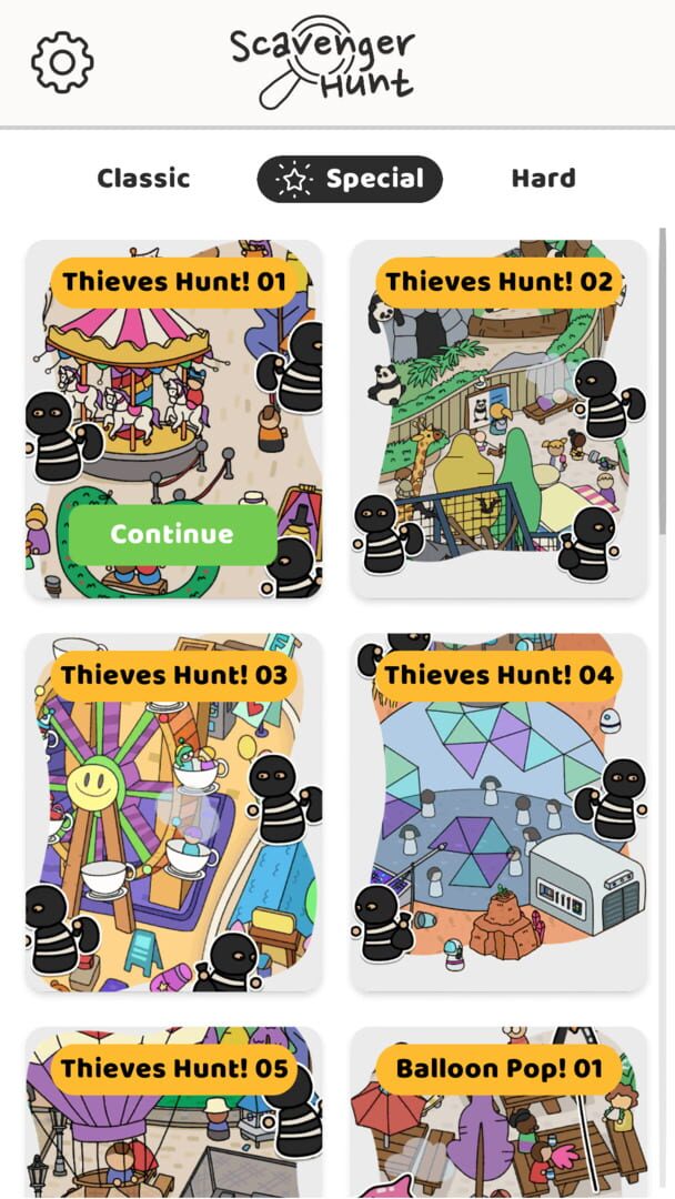 Scavenger Hunt - Screenshot