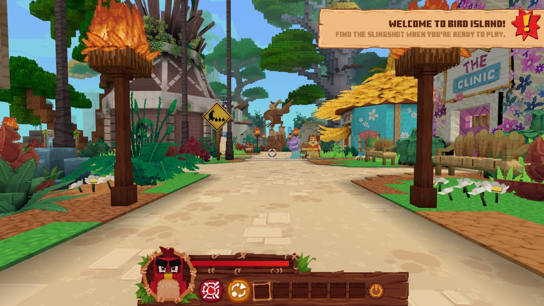 Minecraft: Angry Birds screenshot