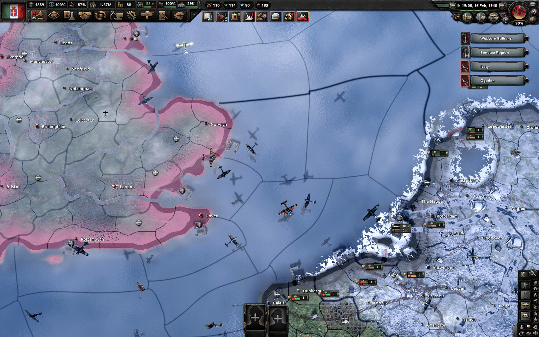 Hearts of Iron IV: By Blood Alone screenshot