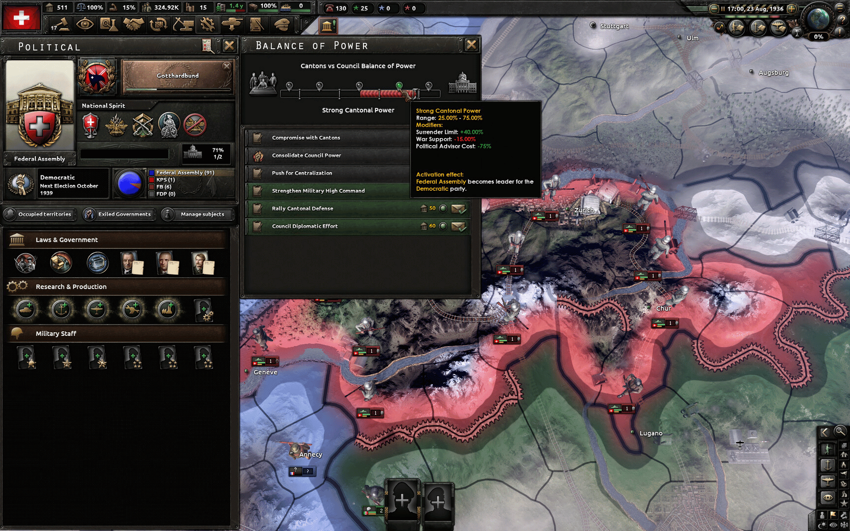 Hearts of Iron IV: By Blood Alone screenshot