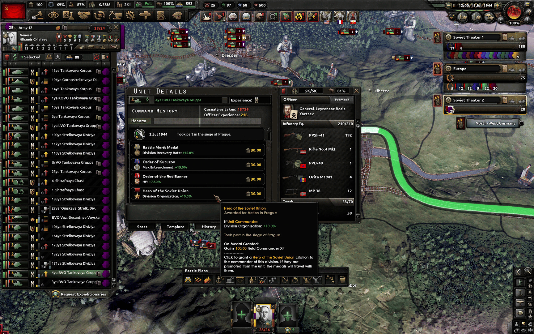 Hearts of Iron IV: By Blood Alone screenshot