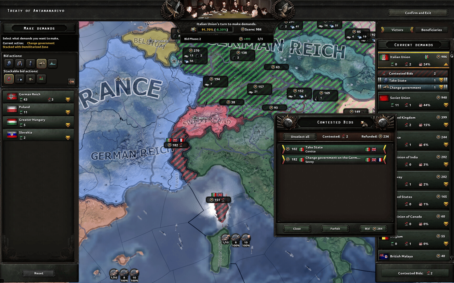 Hearts of Iron IV: By Blood Alone screenshot