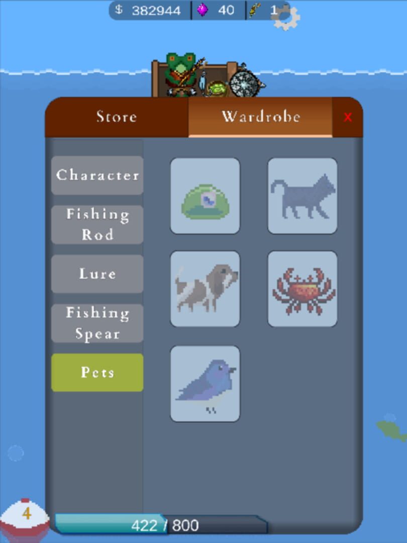 Fisher Frog - Screenshot