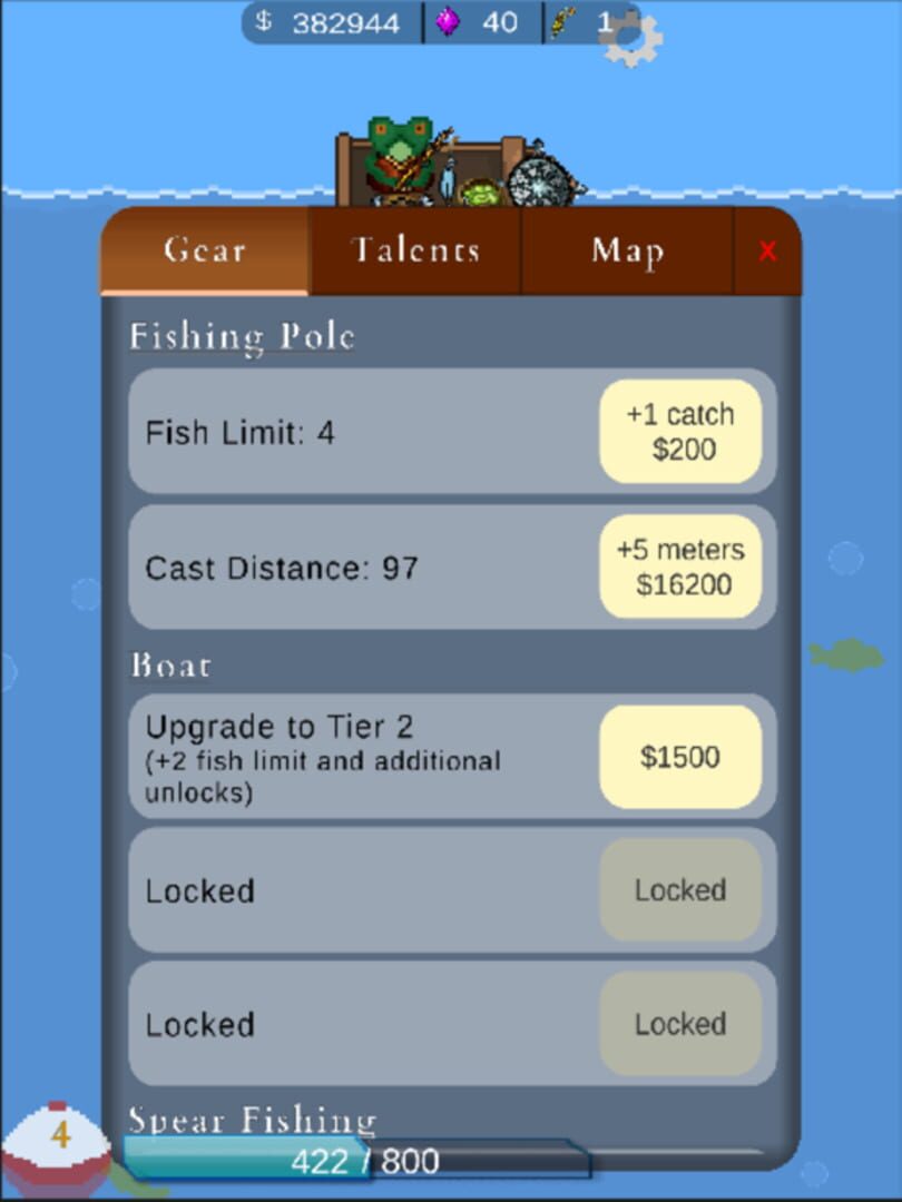 Fisher Frog - Screenshot
