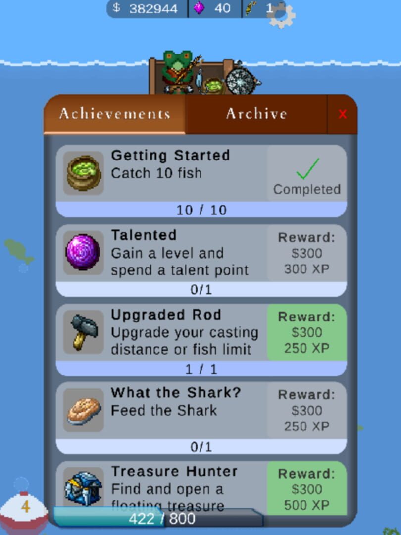 Fisher Frog - Screenshot