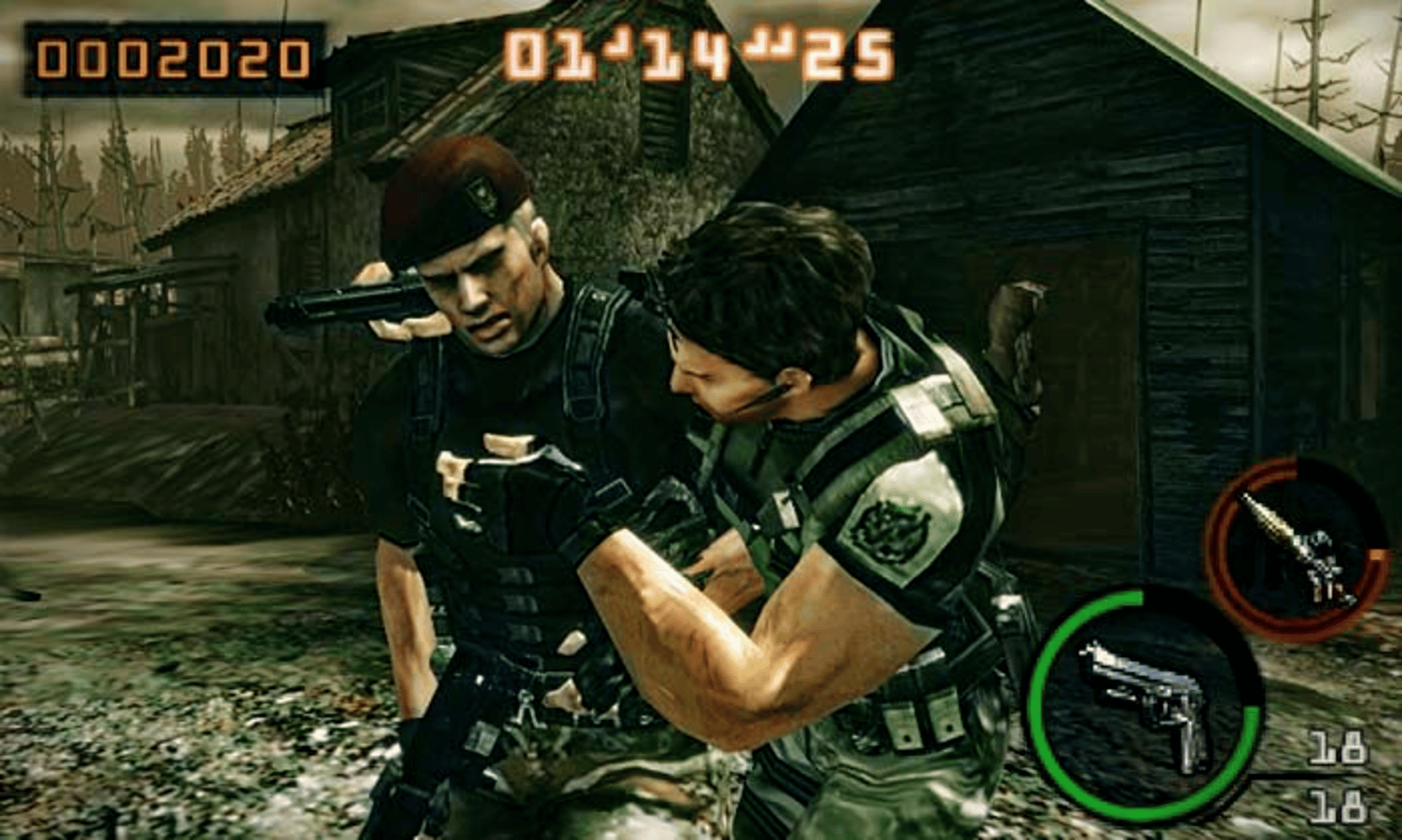 Resident Evil: The Mercenaries 3D screenshot