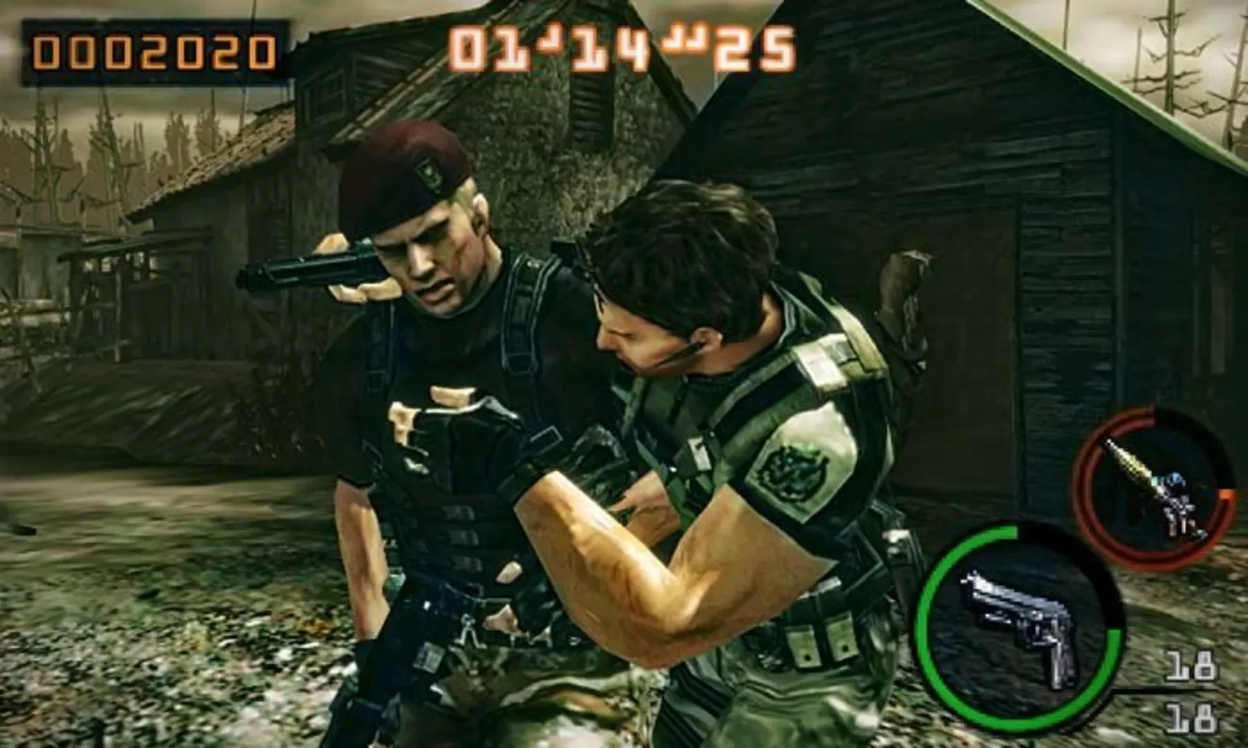 Captura de pantalla - Resident Evil: The Mercenaries 3D
