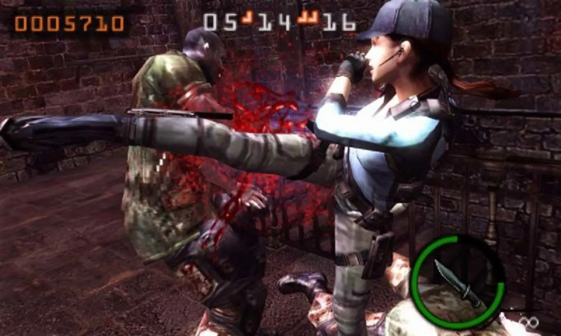 Captura de pantalla - Resident Evil: The Mercenaries 3D