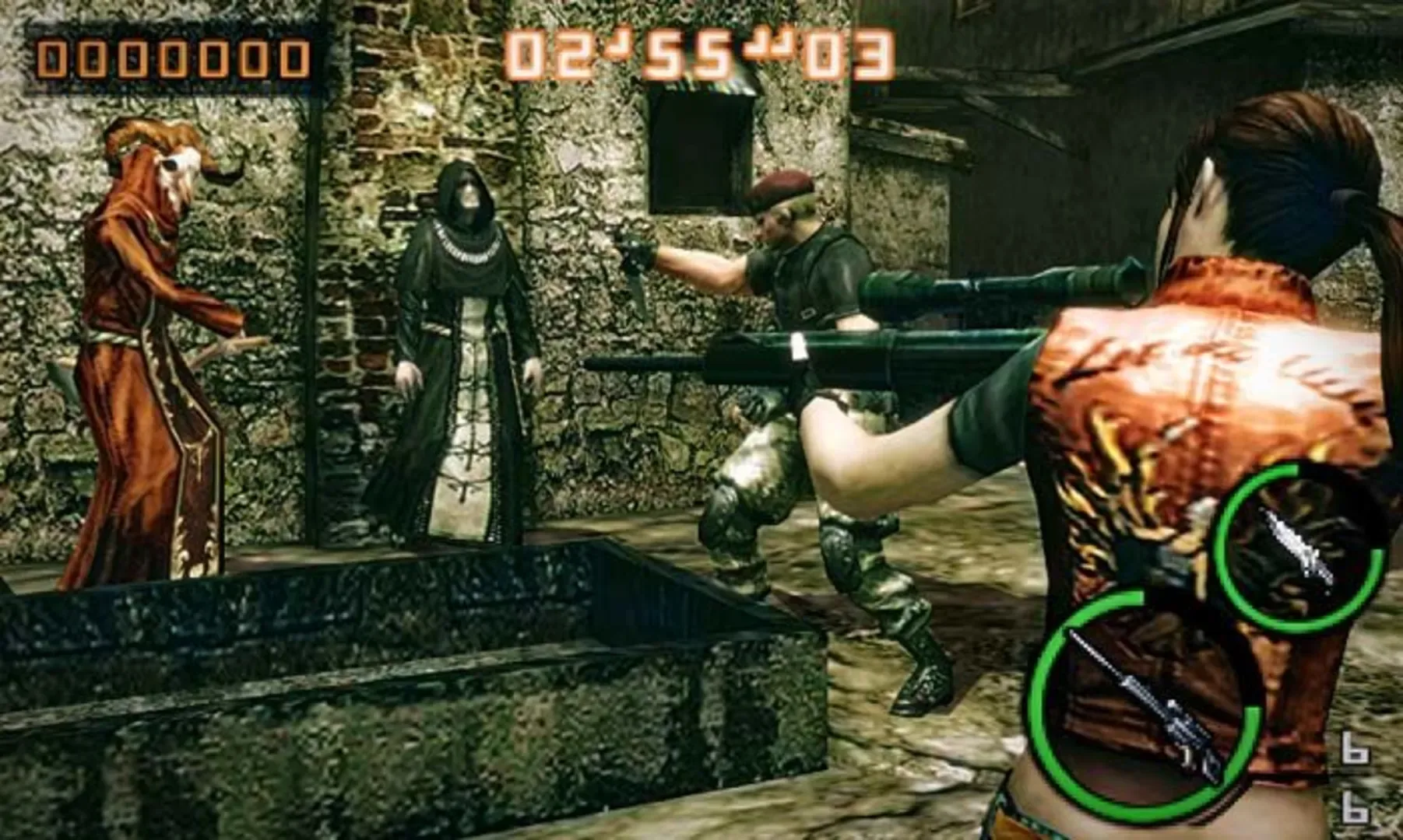 Captura de pantalla - Resident Evil: The Mercenaries 3D