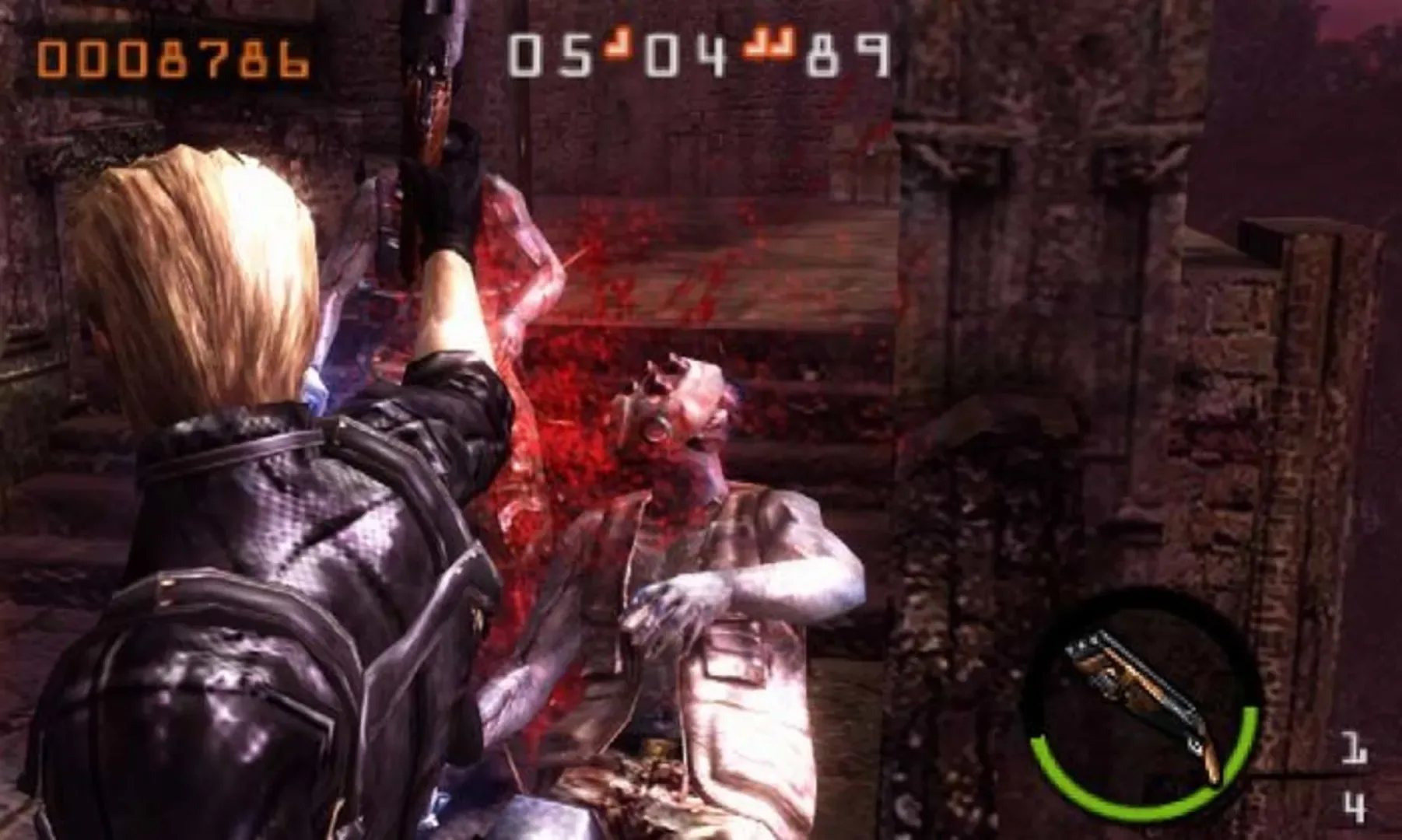 Captura de pantalla - Resident Evil: The Mercenaries 3D