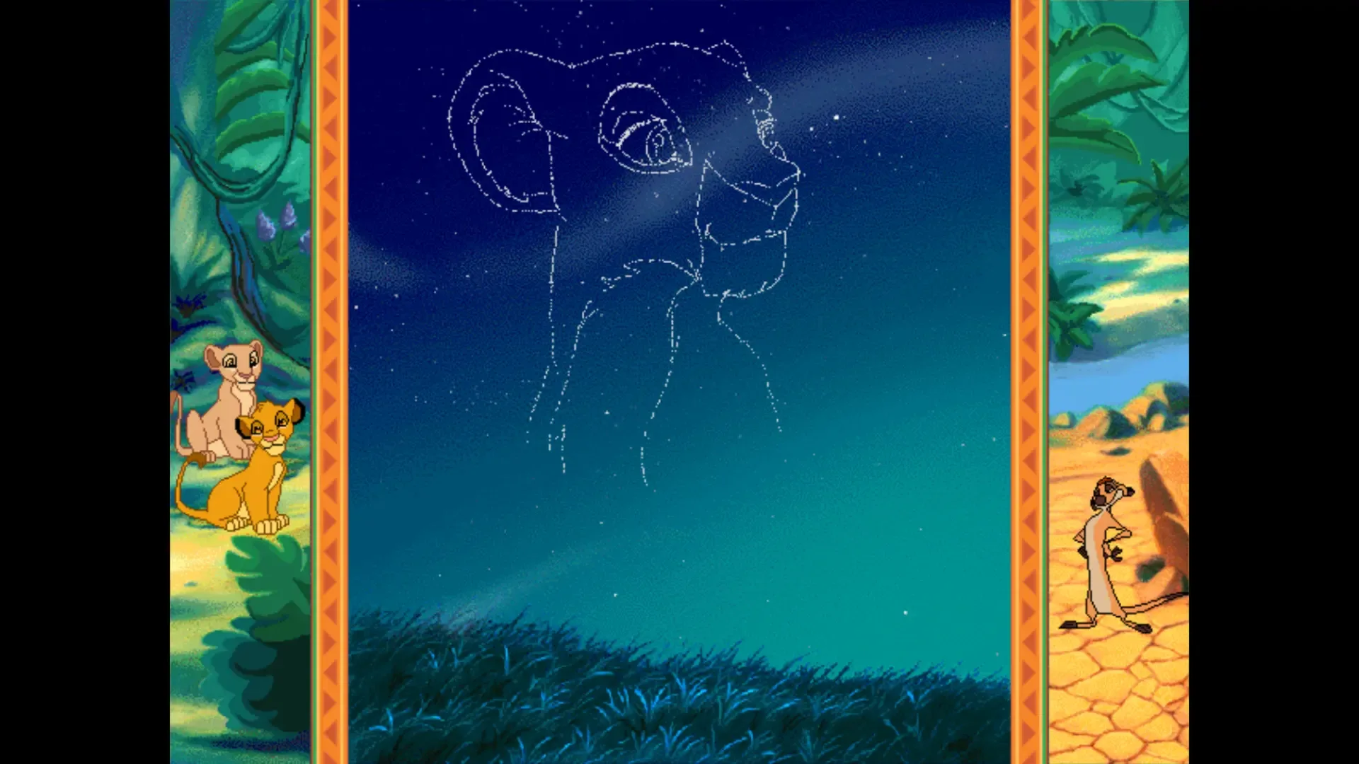Captura de pantalla - Disney's Animated Storybook: The Lion King