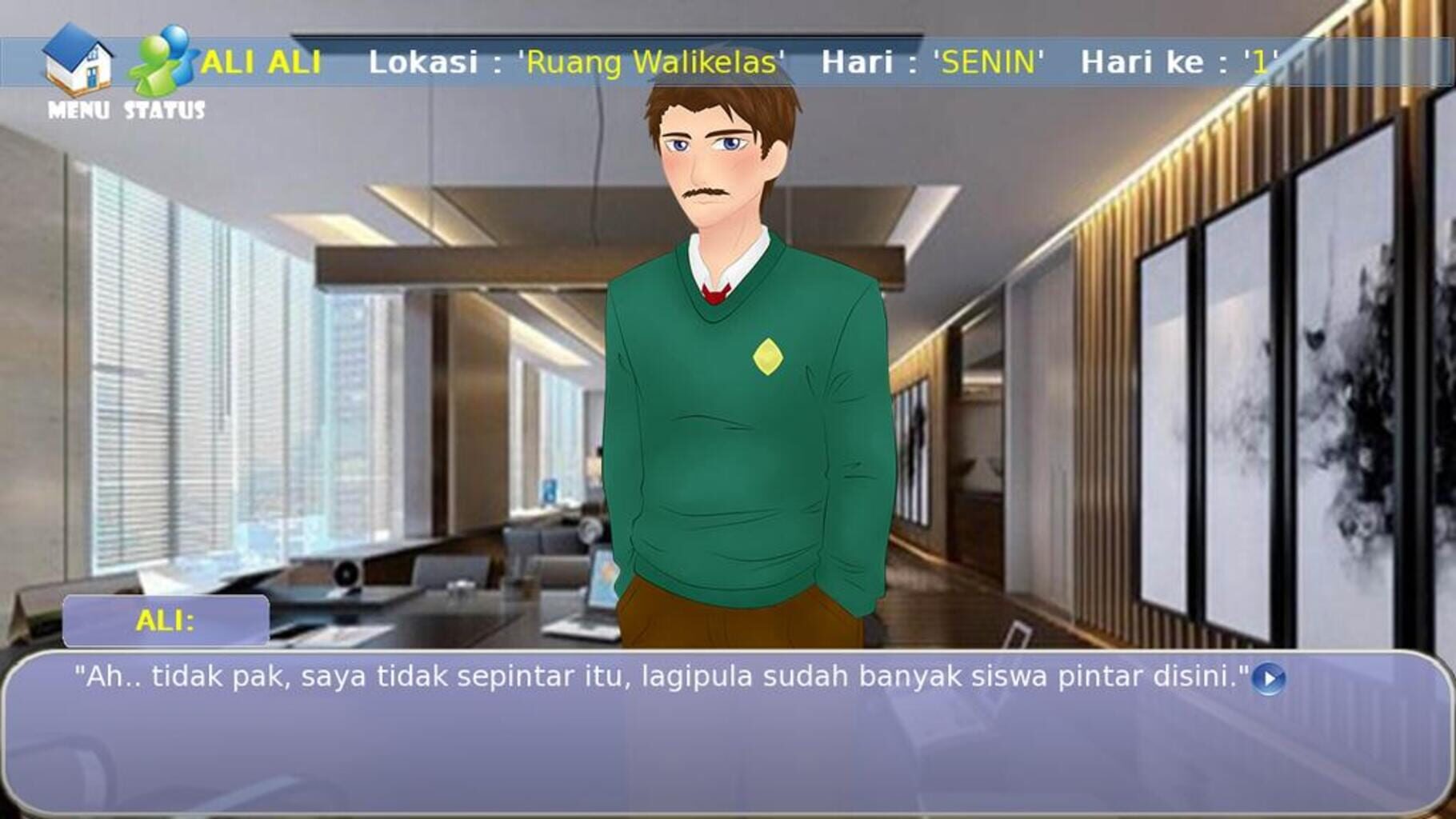 Captura de pantalla - VN Dating Sims: Masa SMA