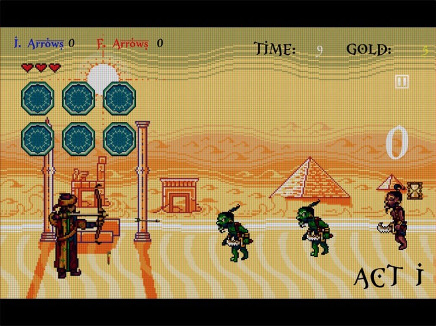 Defender of the Oasis - Screenshot
