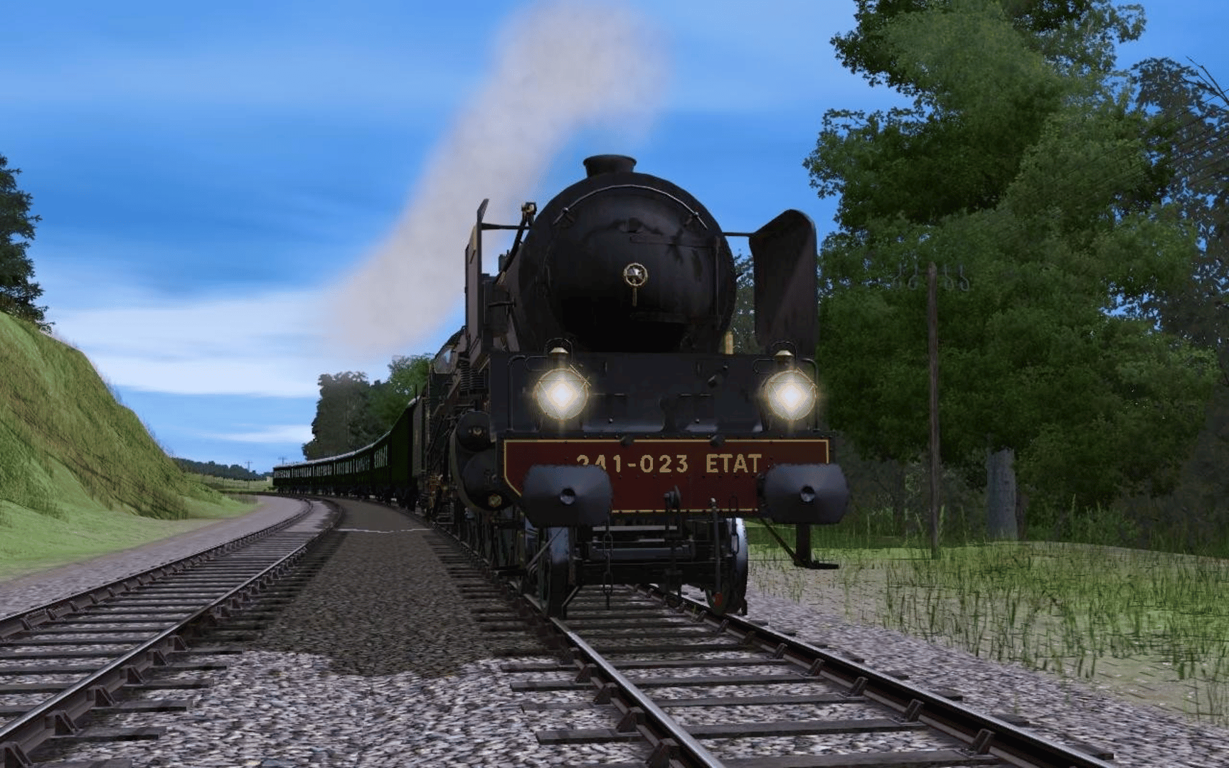 Trainz Railroad Simulator 2019: Est/Etat 241A Mountain Locomotives screenshot