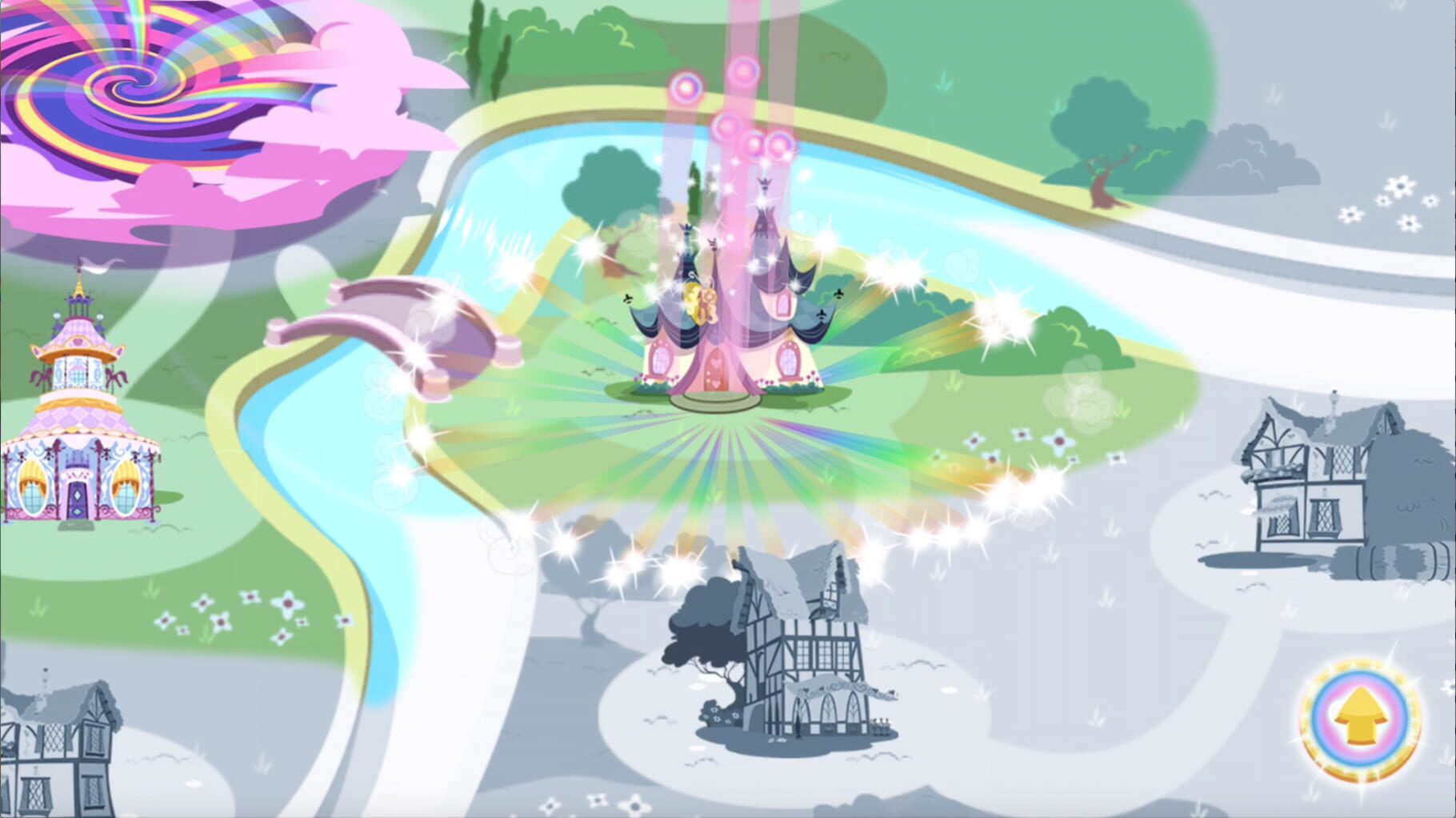 Captura de pantalla - My Little Pony: Rainbow Runners