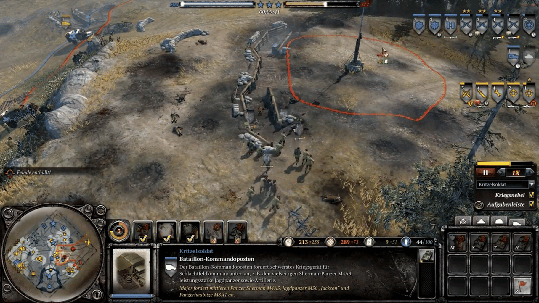 Company of Heroes 2: US Forces Commander - Rifle Company screenshot