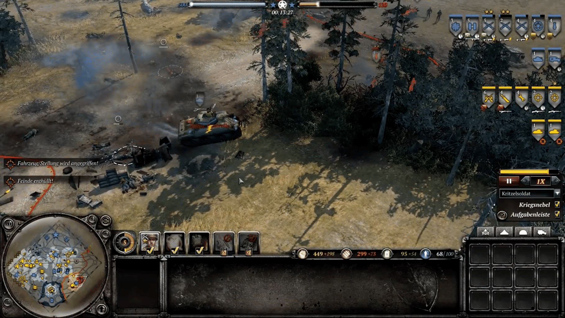 Company of Heroes 2: US Forces Commander - Rifle Company screenshot