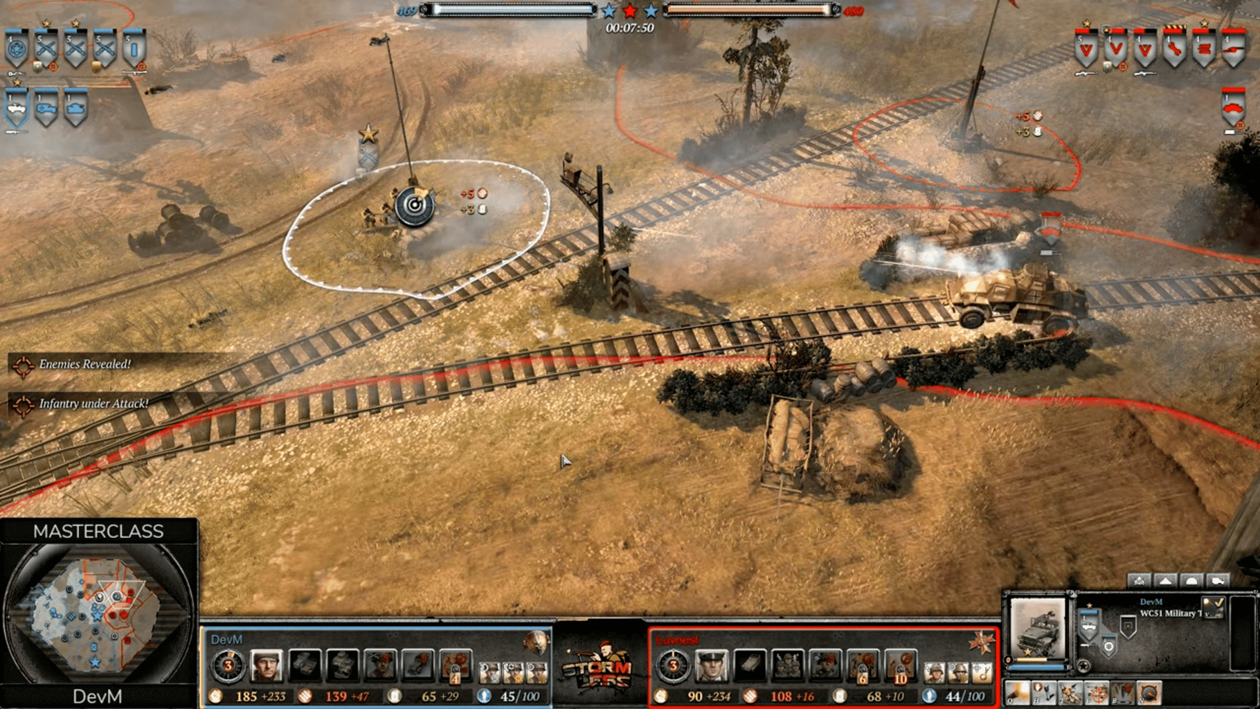 Company of Heroes 2: US Forces Commander - Mechanized Company screenshot