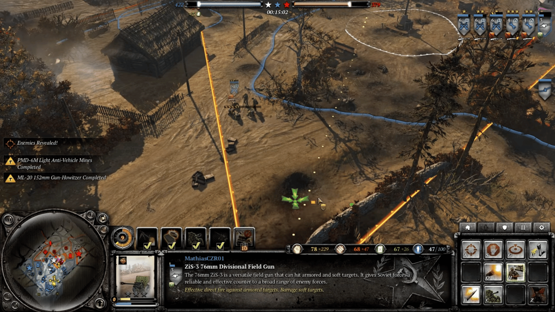 Company of Heroes 2: Soviet Commander - Tank Hunter Tactics screenshot