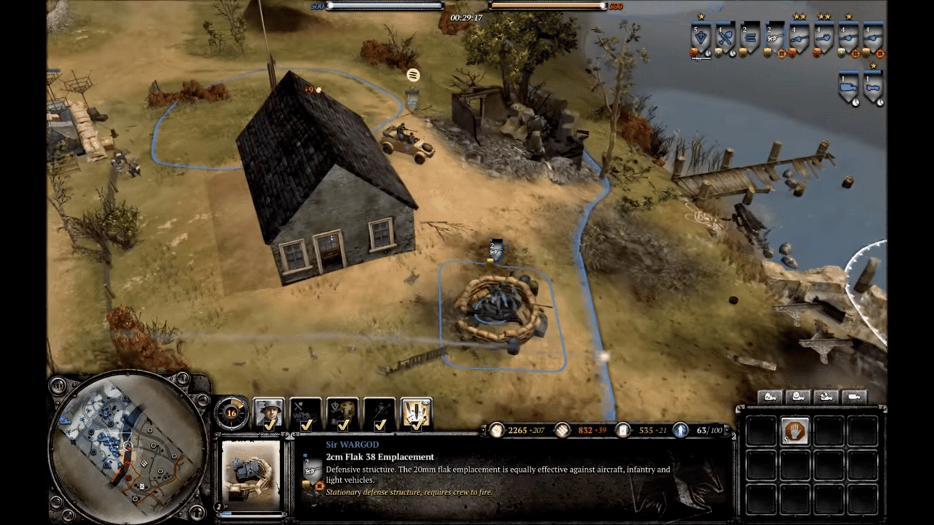 Company of Heroes 2: OKW Commander - Fortifications Doctrine screenshot