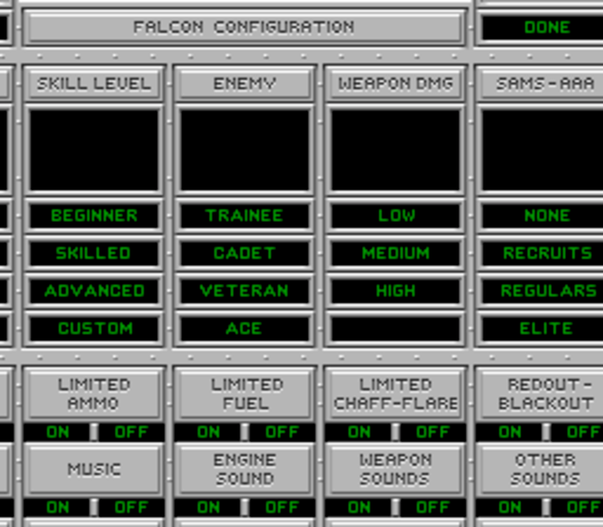 Falcon screenshot