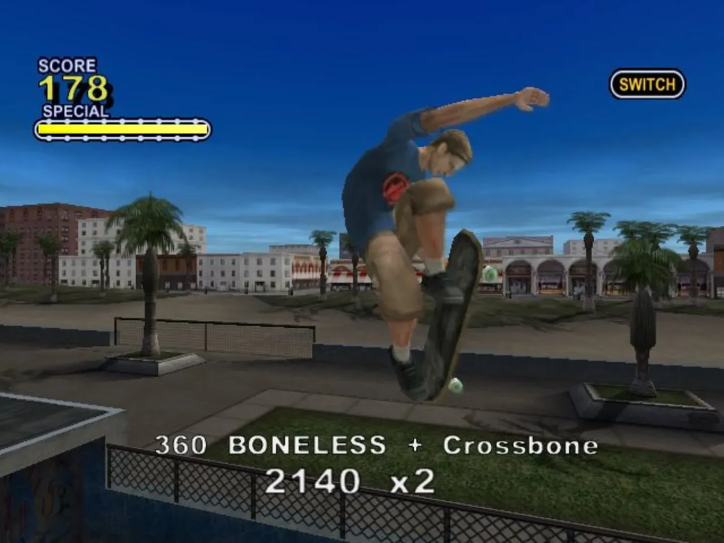 Captura de pantalla - Tony Hawk's Pro Skater 2x