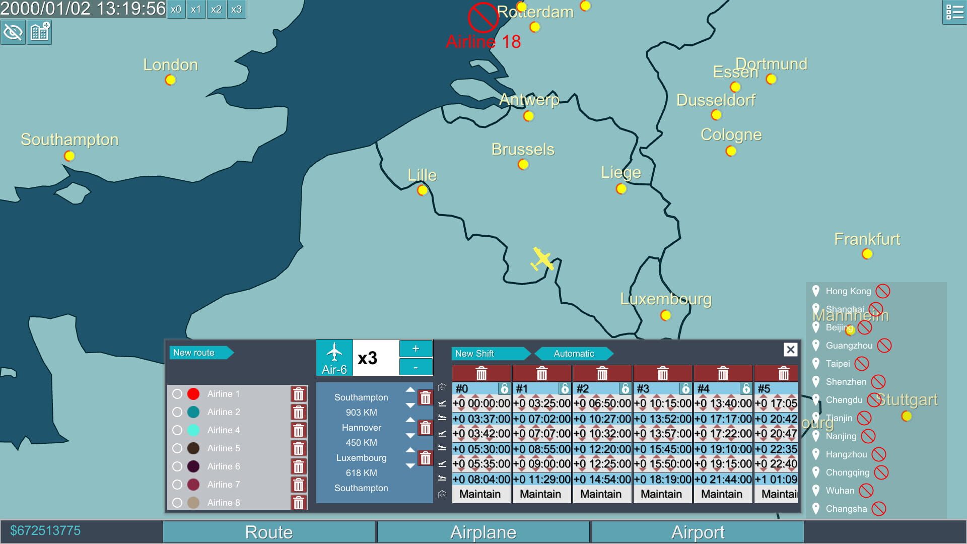 Aviation Manager - Screenshot