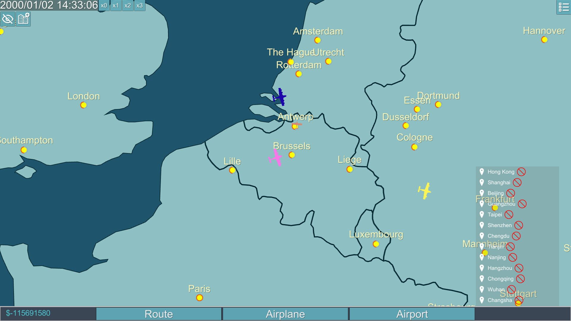 Aviation Manager - Screenshot