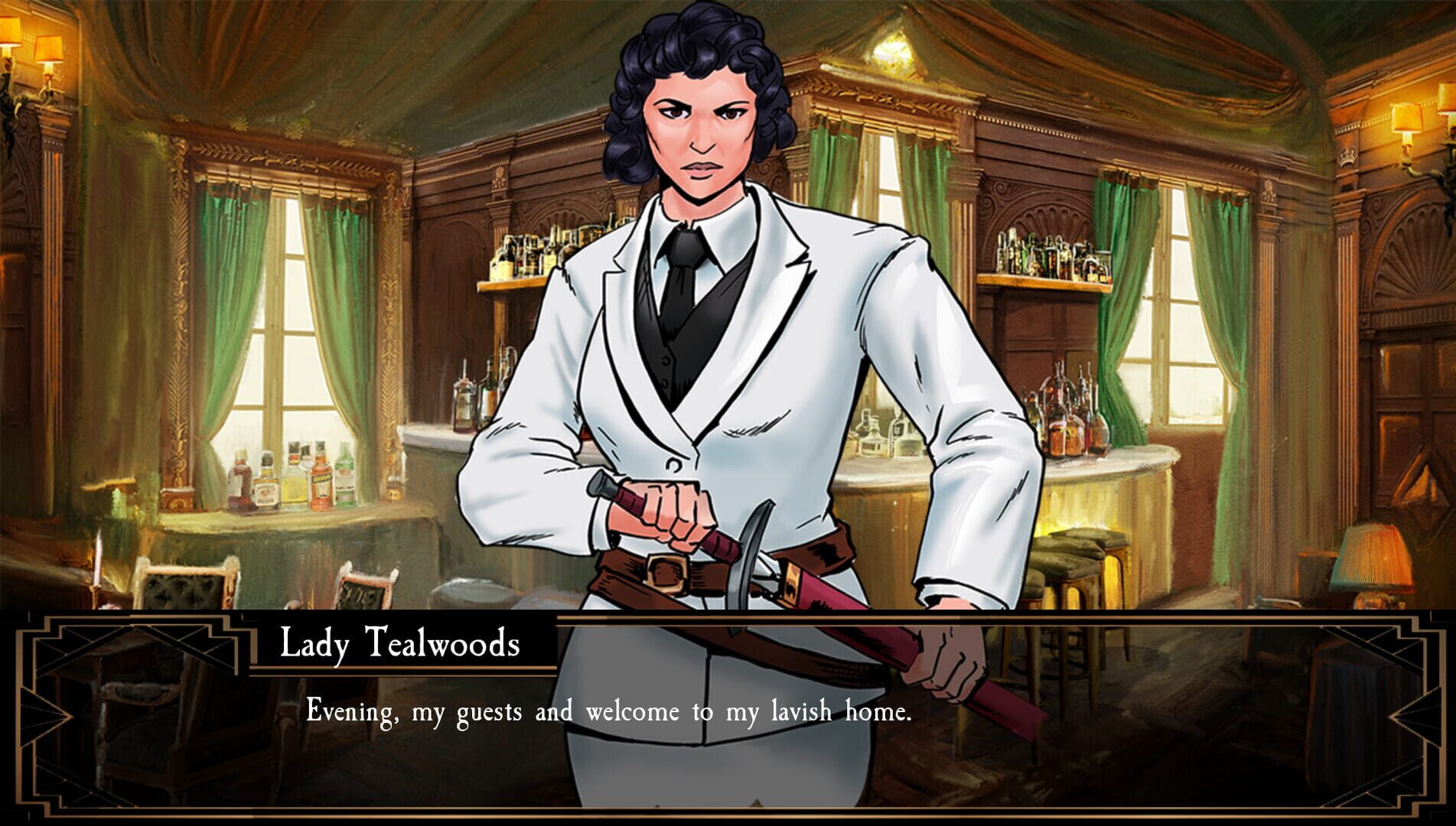 Murders at Tealwoods Manor - Screenshot
