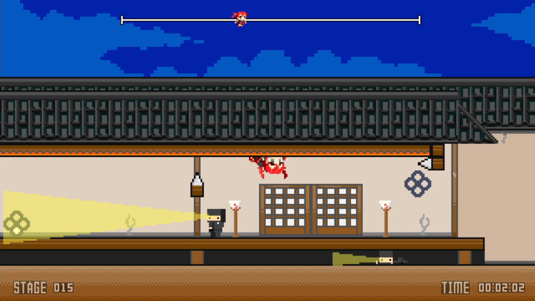 Pixel Game Maker Series: Ninja Sneaking R screenshot