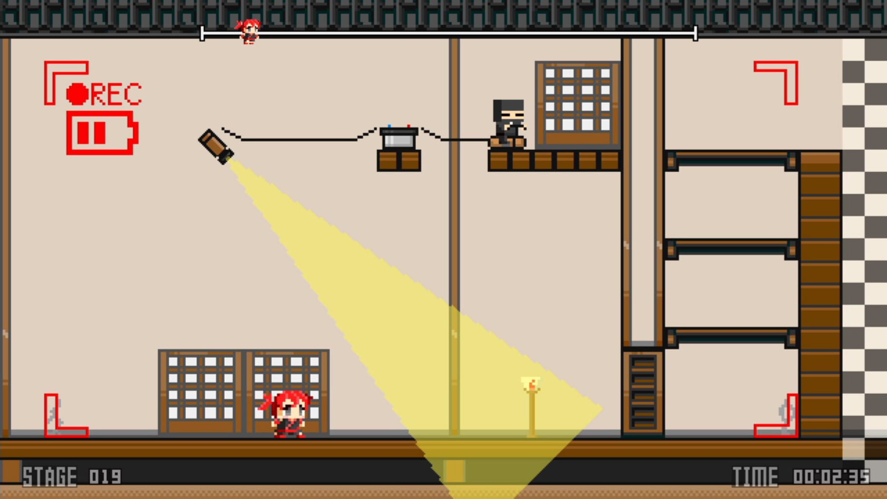 Pixel Game Maker Series: Ninja Sneaking R screenshot