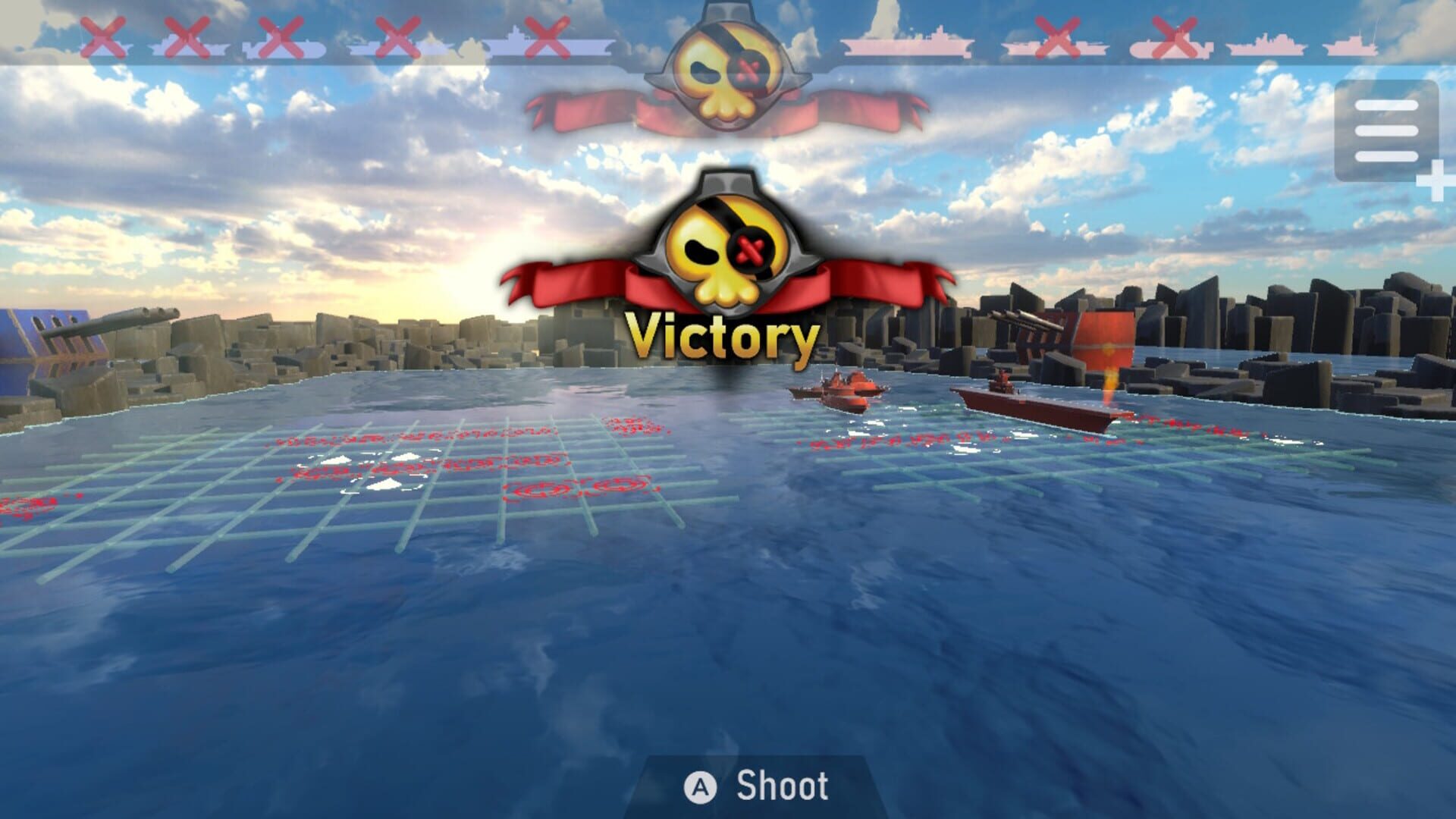 Battleship War: Time to Sink the Fleet - Screenshot