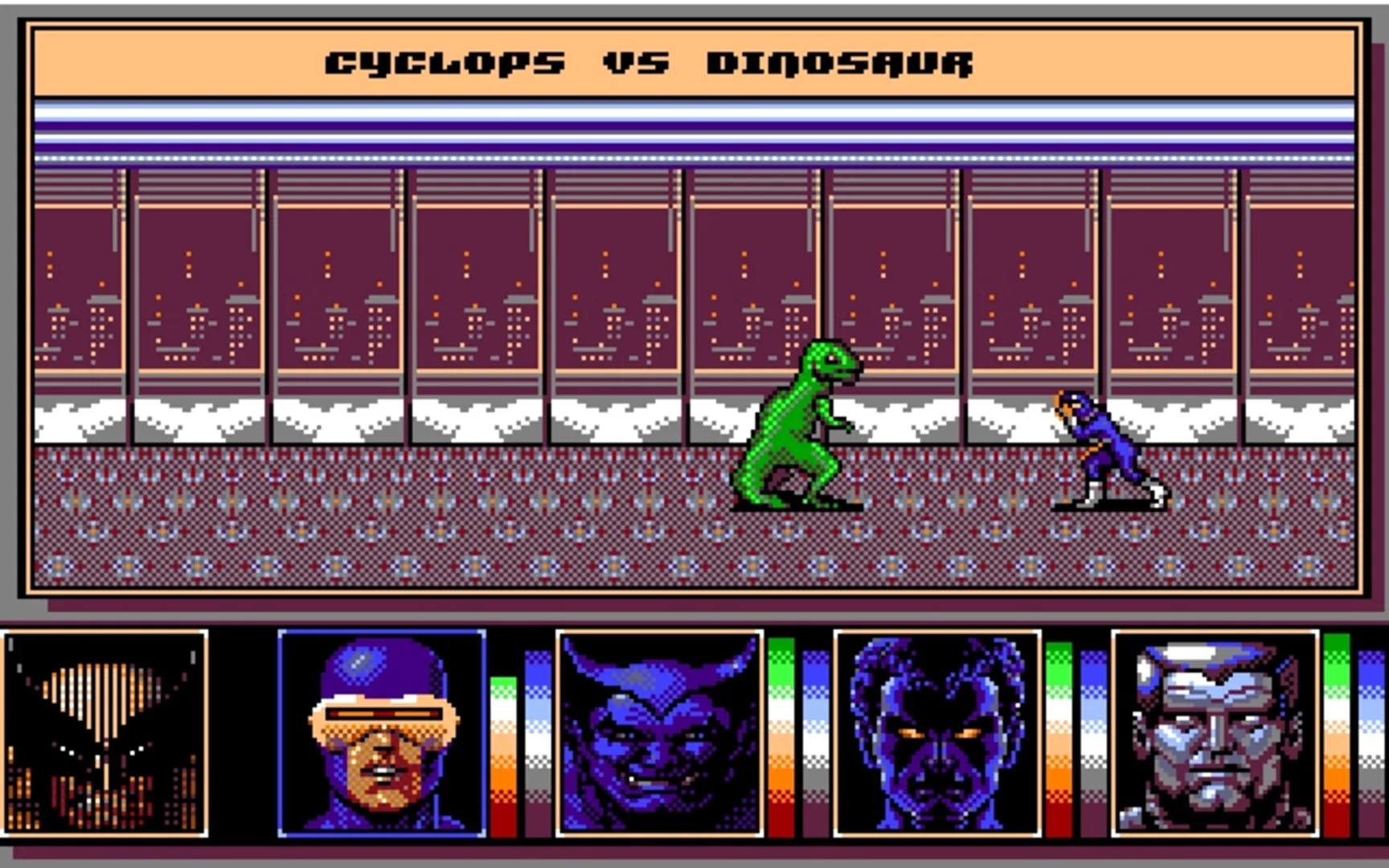 Captura de pantalla - X-Men II: The Fall of the Mutants