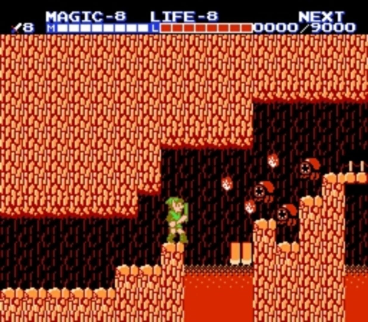 Captura de pantalla - Zelda II: The Nightmare of Ganon