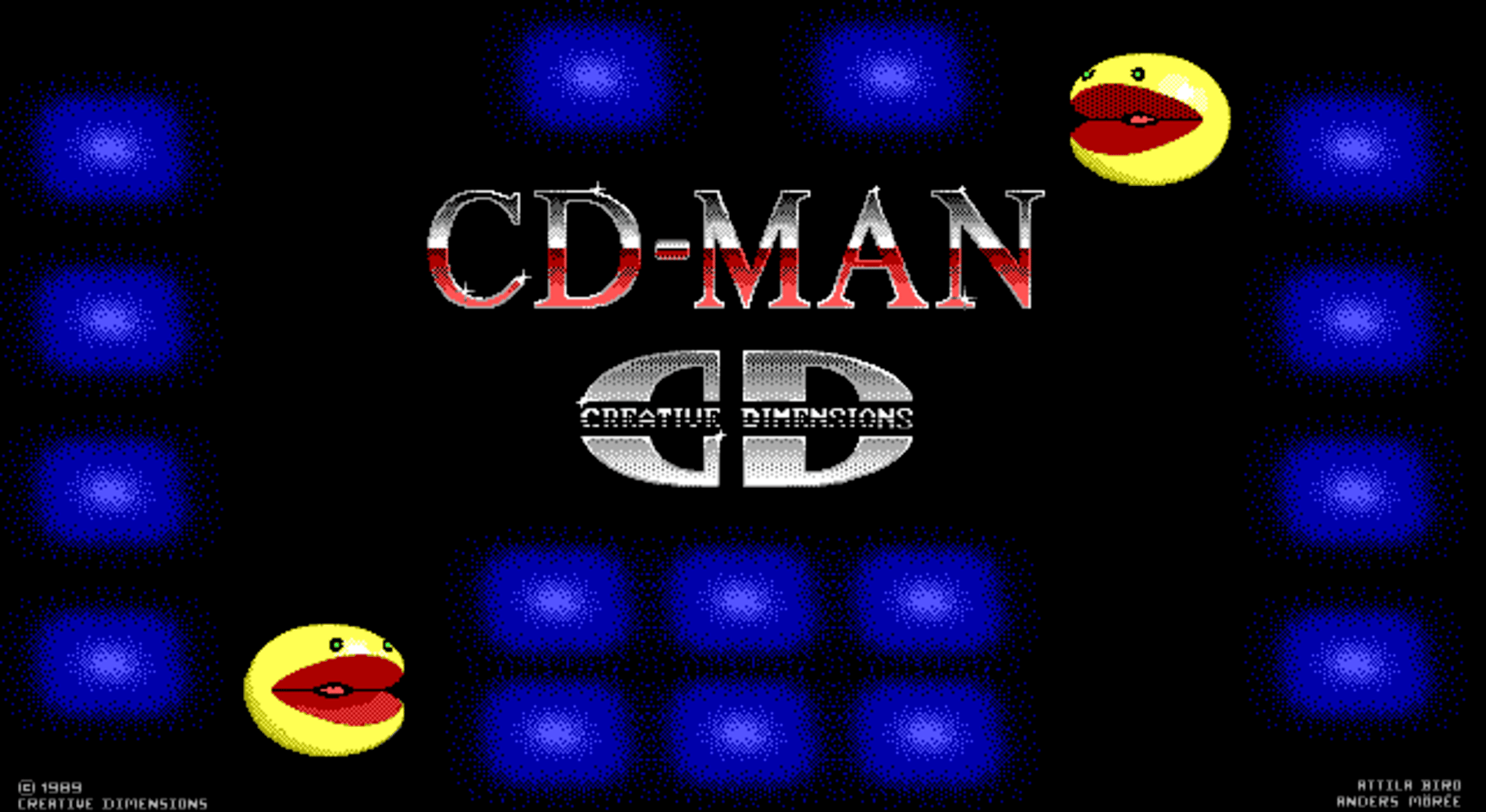 CD-Man screenshot