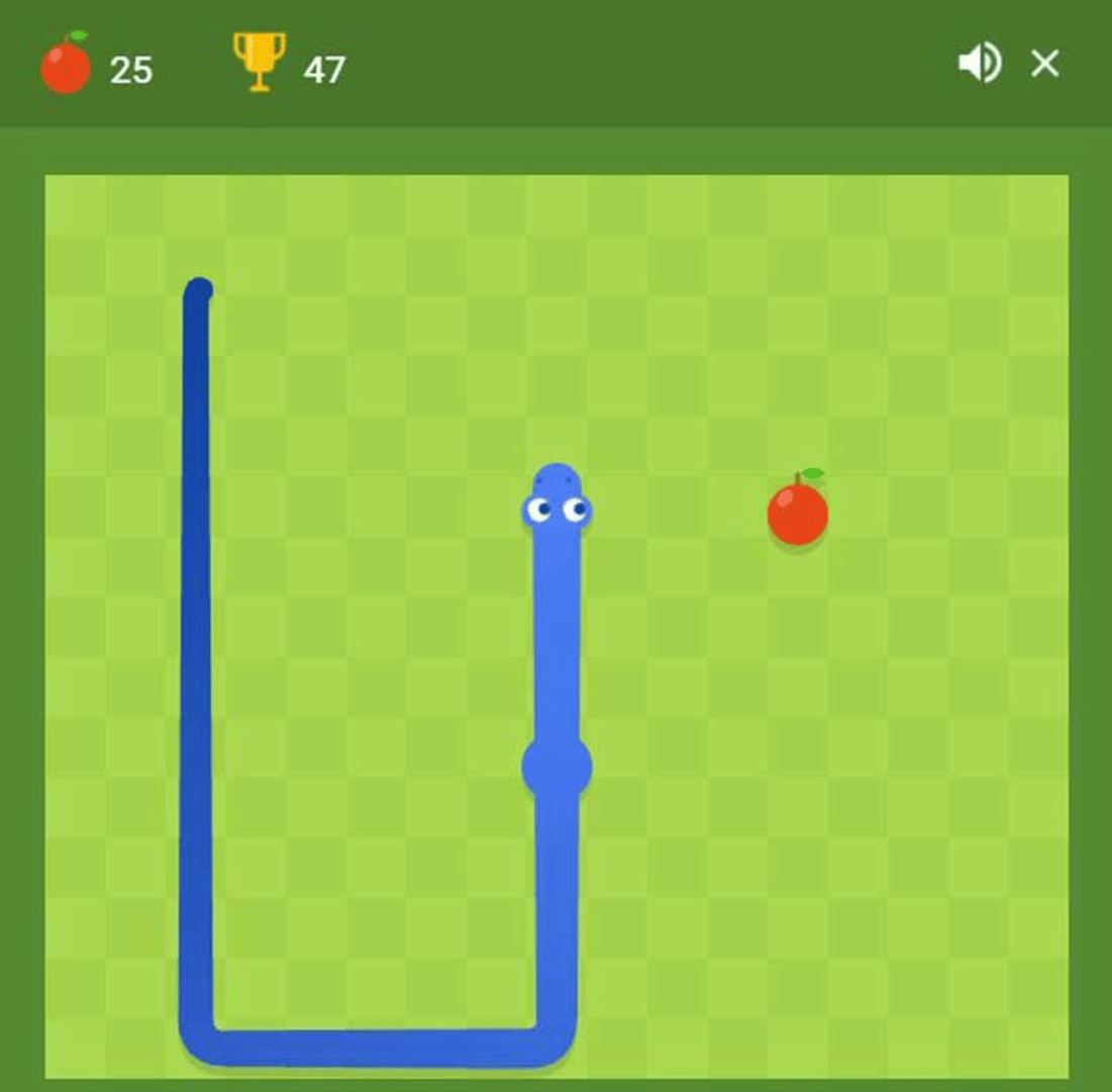 Google Snake Game 