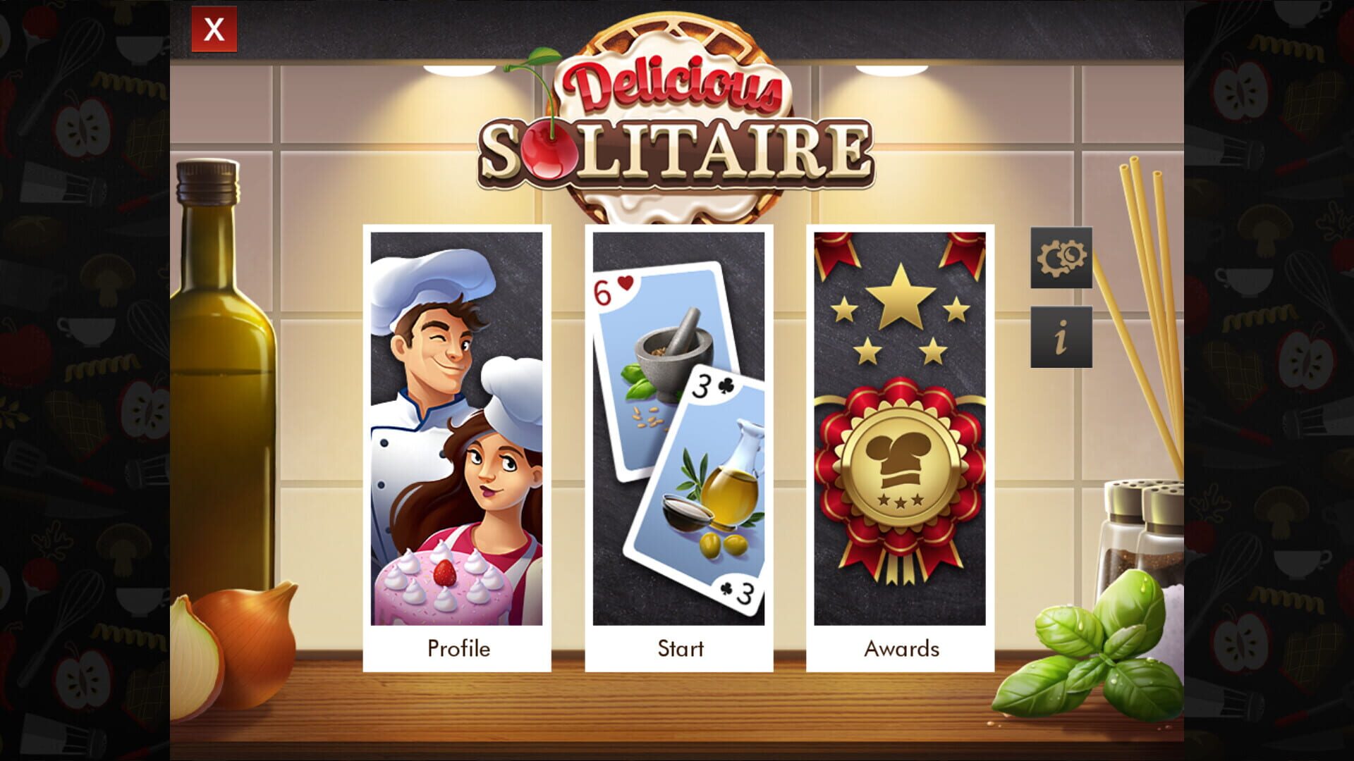 Delicious Solitaire - Screenshot