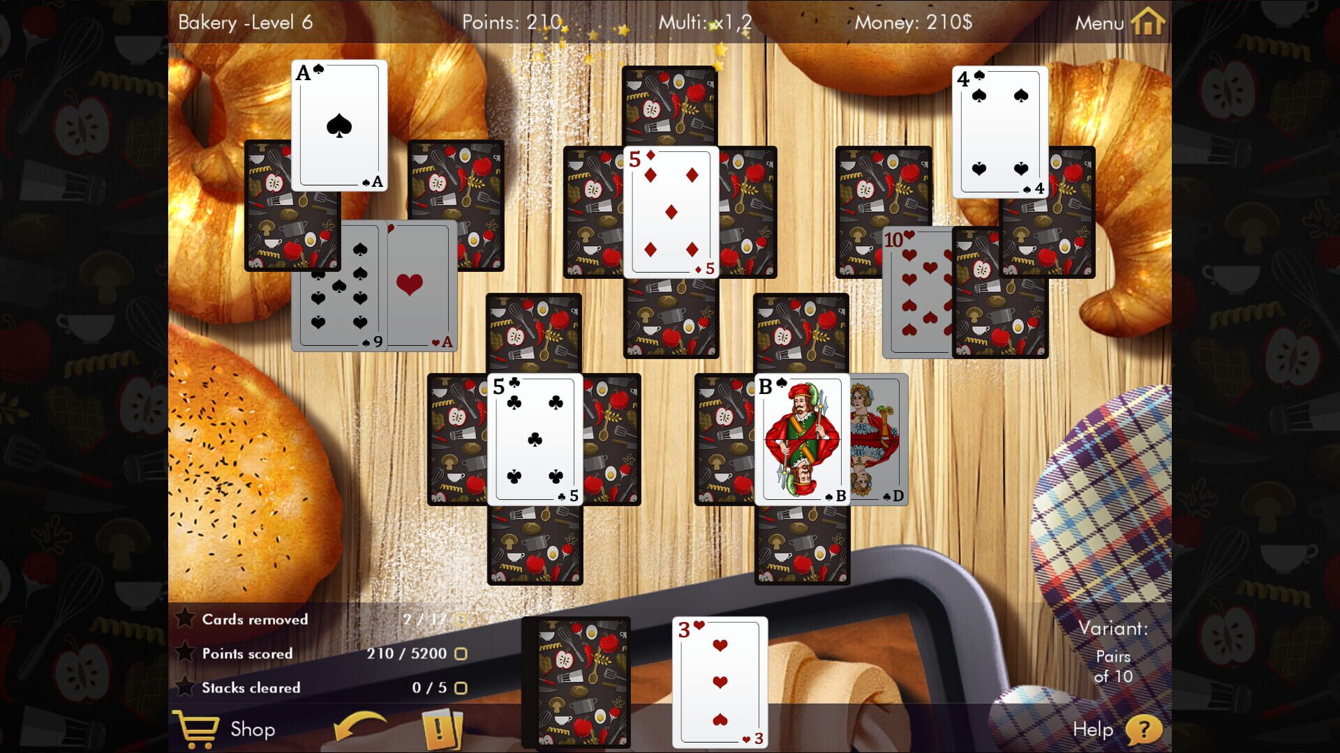 Delicious Solitaire - Screenshot