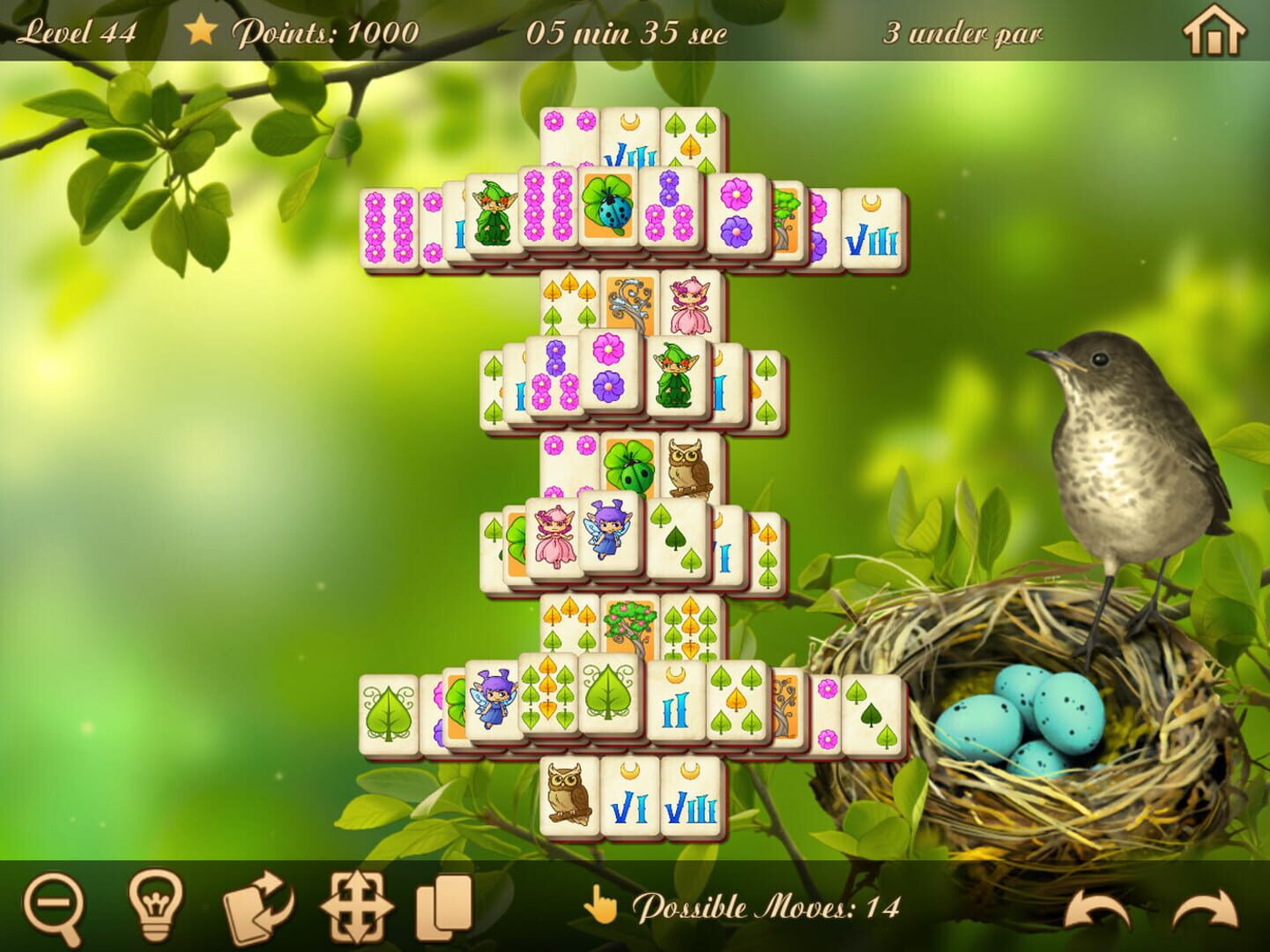 Springtime Mahjongg 2 - Screenshot