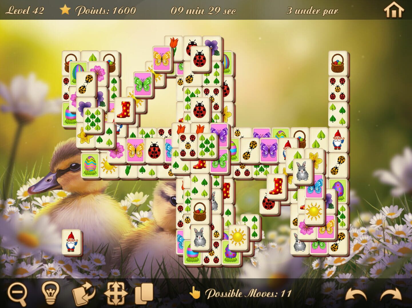 Springtime Mahjongg 2 - Screenshot