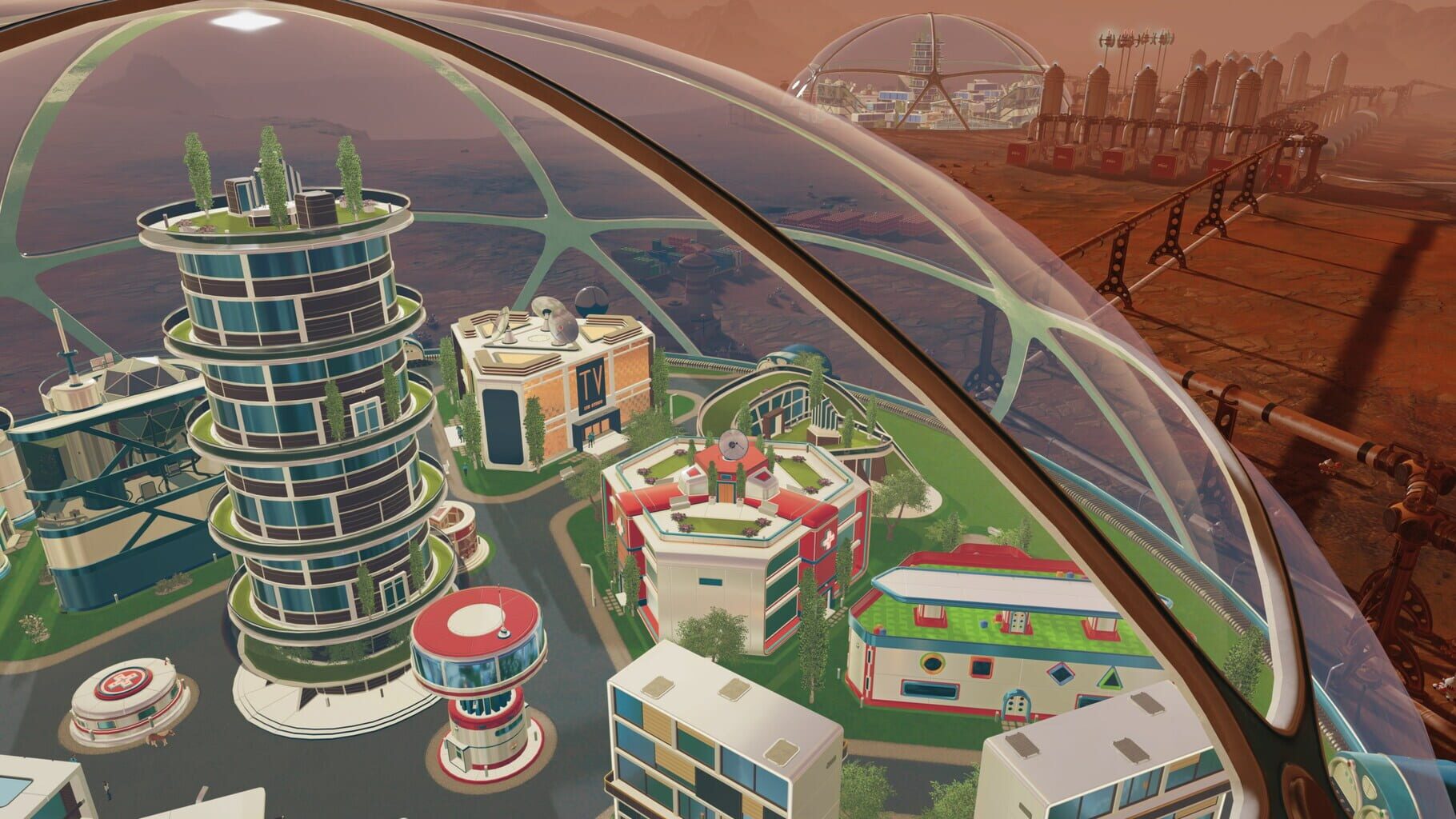 Surviving Mars: In-Dome Buildings Pack