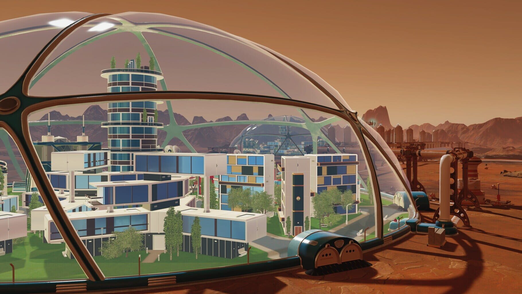 Surviving Mars: In-Dome Buildings Pack