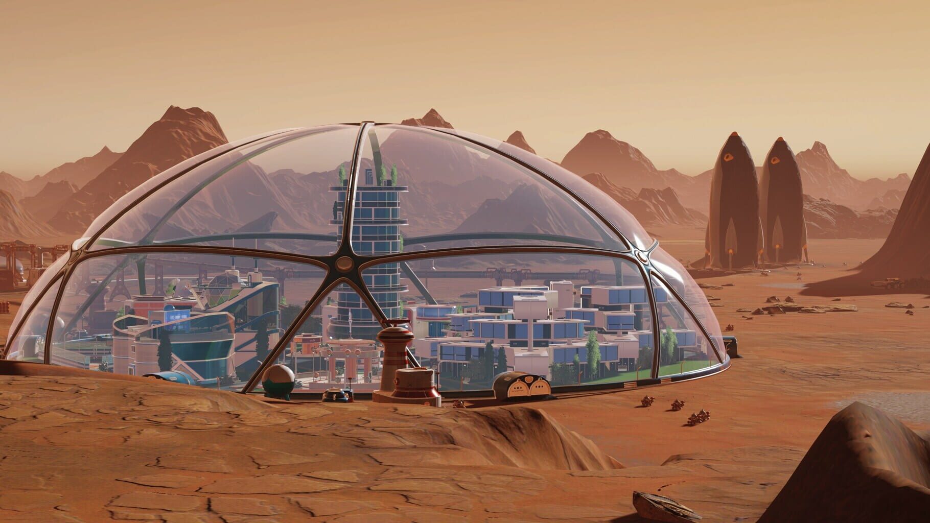 Surviving Mars: In-Dome Buildings Pack