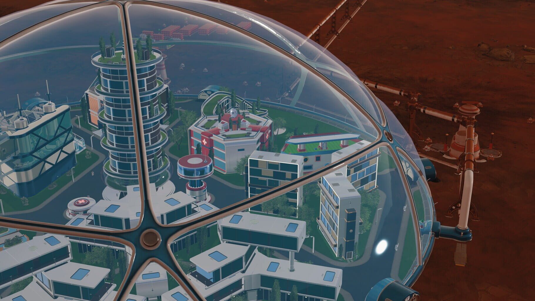 Surviving Mars: In-Dome Buildings Pack