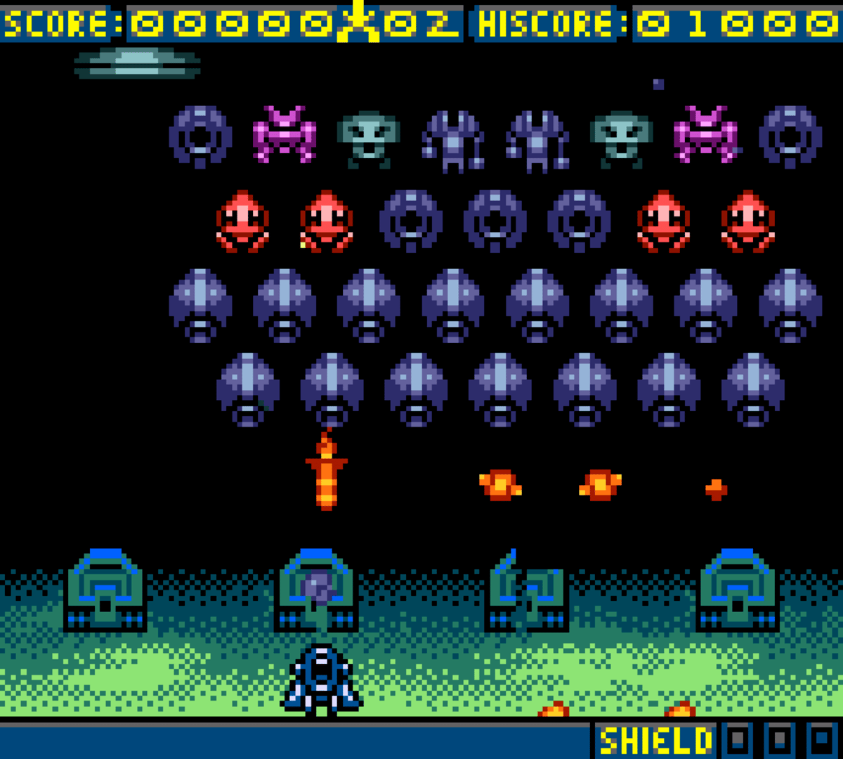 Space Invaders screenshot