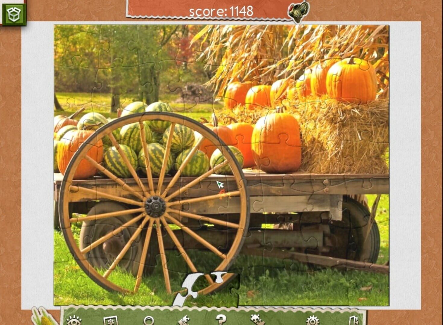 Holiday Jigsaw: Thanksgiving Day 3 - Screenshot